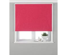 Riva Home Riva Inicio Eclipse Apagón Persiana, Poliéster, Rosa, 183 X 162Cm, Tela, Rosado