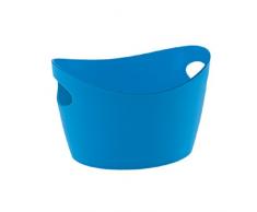 Koziol 5733599 Bottichelli XS - Cesto de almacenaje, color azul