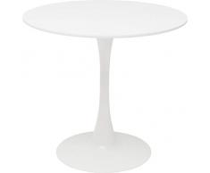 Kare Design Mesa Schickeria, blanco, Ø80, comedory oficina en el hogar, redonda
