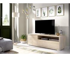 HOMEKIT Mueble para TV, Madera, 130 cm x 40 cm x 41 cm