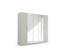 Rauch Möbel Skandi by QUADRA SPIN Gabinete de Puerta giratoria, Madera de ingeniería, Gris, 226x210x54