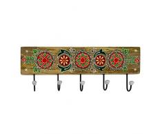 DKD Home Decor Perchero de Pared, Estándar