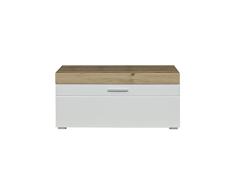 trendteam smart living Amanda Banco, Material de Madera, Color Blanco, Talla única