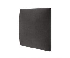 MOLLIS Panel de Tapicería, Panel de Pared Cuadrado y Decorativo, Adecuado como Cabecero de Cama o Protección contra Impactos, Reduce el Sonido y Mejora la Acústica, de Espuma, 30x30 cm, Marrón Grafito