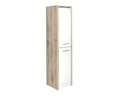 Schildmeyer Trento Armario Alto, Madera de ingeniería, Roble Salvaje, 38x35x157.5 cm