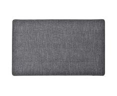 Tapete Oriane 45X75Cm Poliéster Tejido - Gris Oscuro