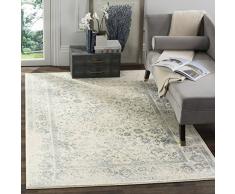 Safavieh Adirondack Collection ADR109S - Alfombra de Color Marfil y Pizarra Vintage Oriental Envejecida (3 x 5 pies)