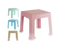 Pincello S3600378 Mesa Plástico Infantil, 48 X 42.5 X 48 Cm, Materiales Varios, Multicolor