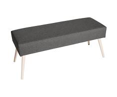 Max Winzer 24051-4890-1652314-F01 Banco, Madera, Gris, Breite x Tiefe x Höhe: 114 x 40 x 48cm