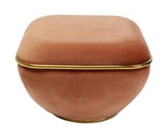 Kare Taburete Aperitivo Rose, Rosa, 53 x 53 x 36