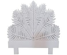 DKD Home Decor Cabecero de Cama, Madera reconstituida, Estándar
