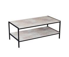 Marca Amazon - Movian Industrial - Mesa de café, 100 x 40 x 50 cm, madera clara