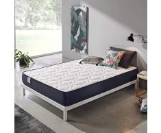 Dreaming Kamahaus Colchón 70x190 cm Viscoelástico Roll, Colchon Cama nido, Viscoelástica alta densidad, Reversible, Transpirable y Firmeza alta, Altura +/- 20cm