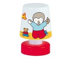 Fun House Lámpara de pie para niños (11,5 x 7,5 cm), Rojo, niño