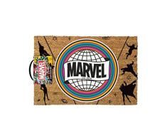Marvel Felpudo para Puerta (diseño energizado) Exterior e Interior, 40 cm x 60 cm, Regalos para Hombres, Regalos para Mujeres, mercancía Oficial