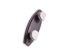 Brinox Perchero Marinero, Haya, Wengué, 23x8.2x5 cm