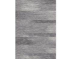 Universal Alfombra Moderna Amber Degraded Gris, 100% Polipropileno, 160 x 230 cm