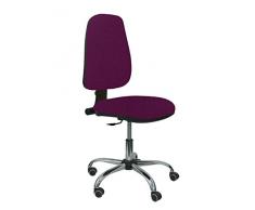 Piqueras y Crespo Socovos Silla de Oficina, Tela, Morado