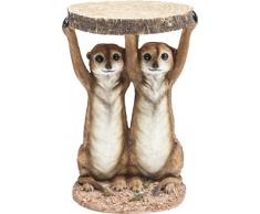 Kare Design Mesa de diseño suricatos, 52 x 35 x 35 cm