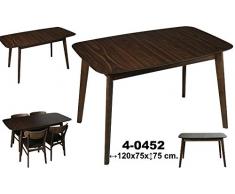 Suska-Regalos Mesa Comedor, Madera, 120x75x75 cm