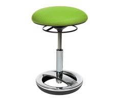 TOPSTAR Taburete, Aluminio, Verde