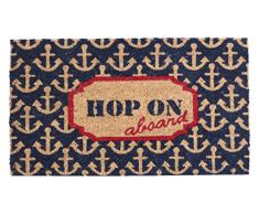 La Finesse Zerbino Alfombra de Puerta, Multicolor, 70 cm x 40 cm