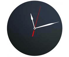 SECURIT Pizarra de Pared en Forma de Reloj, 27 x 27 cm