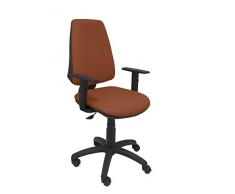 Piqueras y Crespo Elche Silla de Oficina, Tela, Marrón, 109x46x46 cm
