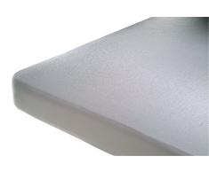 Cándido Penalba Protector de colchón Super, 75% algodón, 25% poliéster, Blanco, 105 x 190 cm