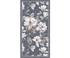 Vilber Magnolia DU 08 40X78 Alfombra, Vinilo, Negro, 40 x 78 x 0.22 cm