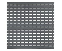 Wenko Alfombra Ducha Arinos, Gris, 3.0 x 18.5 x 58.0 cm