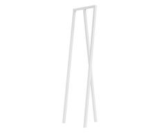 Perchero Loop Stand Hall, Blanco, 45 x 150 x 39 cm