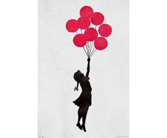 Erik Poster BRANDALISED Girl Floating Original, 61 x 91,5