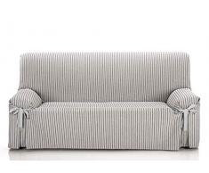 Martina Home Milan Funda Sofá Lazos, Gris, 2 plazas