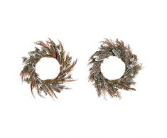 DKD Home Decor Corona de Navidad, Estándar