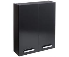 Pelipal 311 Maguncia Armario de Pared, Madera, Gris Oscuro Brillante, Breite 60 cm