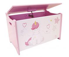 FUN HOUSE 713050 LICORNE - Baúl de juguetes para niños a partir de 3 años