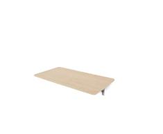 Rocada | Mesa Plegable de Pared | Mesa Abatible | Mesa Ordenador Madera Color Haya | Mesa para Oficina, Despacho, Dormitorio | Fijación de Acero | 115x60 cm