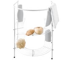 Gelco Design Moving Posavasos para Lavabo, Metal, Color Blanco, 51 x 50 x 60,5 cm