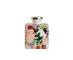 EGAN Ambientador Le Pupazze de cerÃ¡mica esmaltada Blanca, 700 ml.