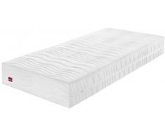 Abeil Colchón de Espuma viscoelástica / Memoria de forma XXL desenfundable Poliéster blanco, Cama 140 x 200