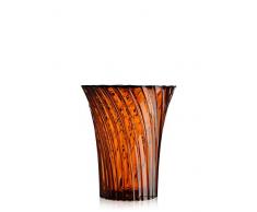 Kartell Sparkle Taburete, Naranja (Ámbar), 38 x 44 x 51 cm
