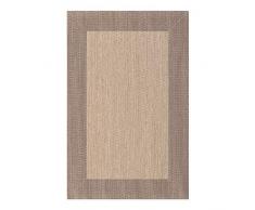 Estores Basic - Alfombra de Vinilo Premium, Antideslizante y Muy Resistente, para Interior y Exterior, Beige 60x200cm