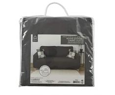 HOME DECO FACTORY TX8151 Home Factory-TX8151 - Funda Extensible para sofá de Dos plazas, Color Gris