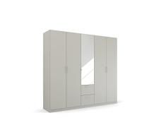 Rauch Möbel Pure by QUADRA SPIN Gabinete de Puerta giratoria, Madera de ingeniería, Gris, 226x210x54