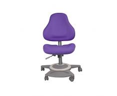 FD FUN DESK Bravo Purple Silla de Escritorio Infantil con Altura Regulable, Color Morado, 650x480x800-970 mm