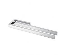 Avenarius toallero de Dos Brazos 390 mm para de Muebles de baño Cromado – Serie Universal