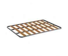 HOGAR24 Somier Láminas De Chopo Sin Patas, Naranja, 150x180