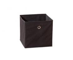 Inter Link Winny 99200200 Caja Plegable Negro, Tela, 31.5 x 31.5 x 31 cm