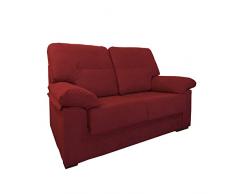 MUEBLIX.COM | Sofa Marcos | Sofa 2 Plazas | Sofas de Salón Modernos | Sofa Confortable | Asientos de Goma Espuma | Sofa de Diseño | Color Rojo